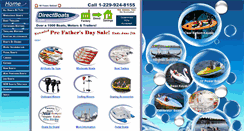 Desktop Screenshot of directboats.com